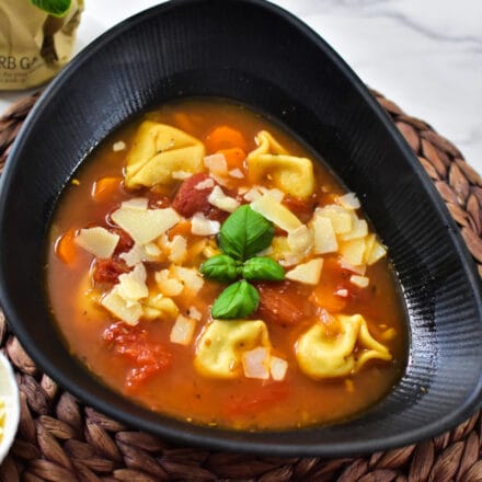 Tortellini Suppe Rezept