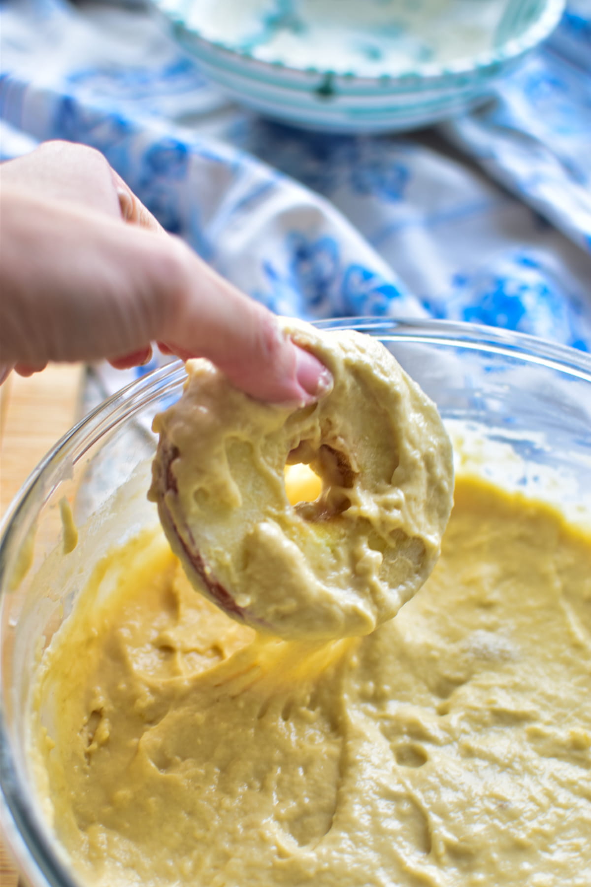 Deftige Apfelkrapfen in der Heißluftfritteuse Deftige Apfelkrapfen in der Heißluftfritteuse