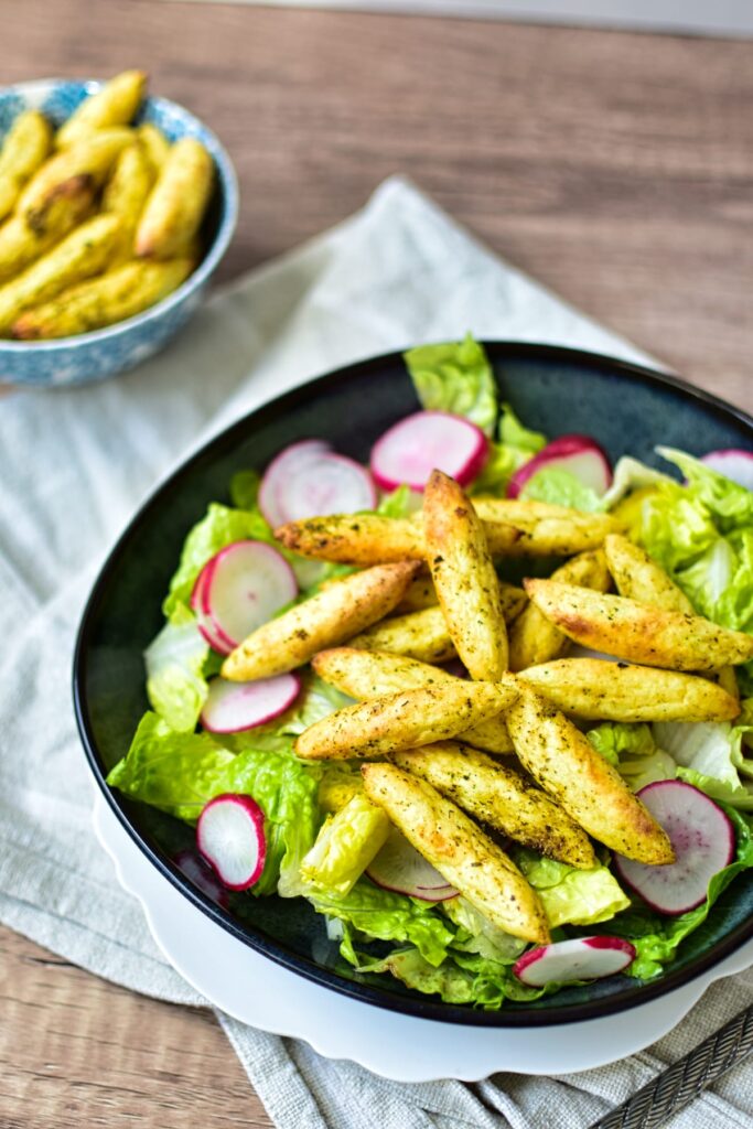 Beilage aus der Heißluftfritteuse: Knusprige Schupfnudeln