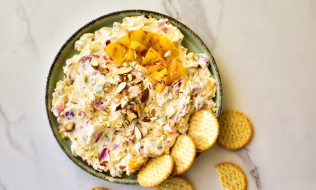 Einfacher Ananas Dip mit Frischkäse