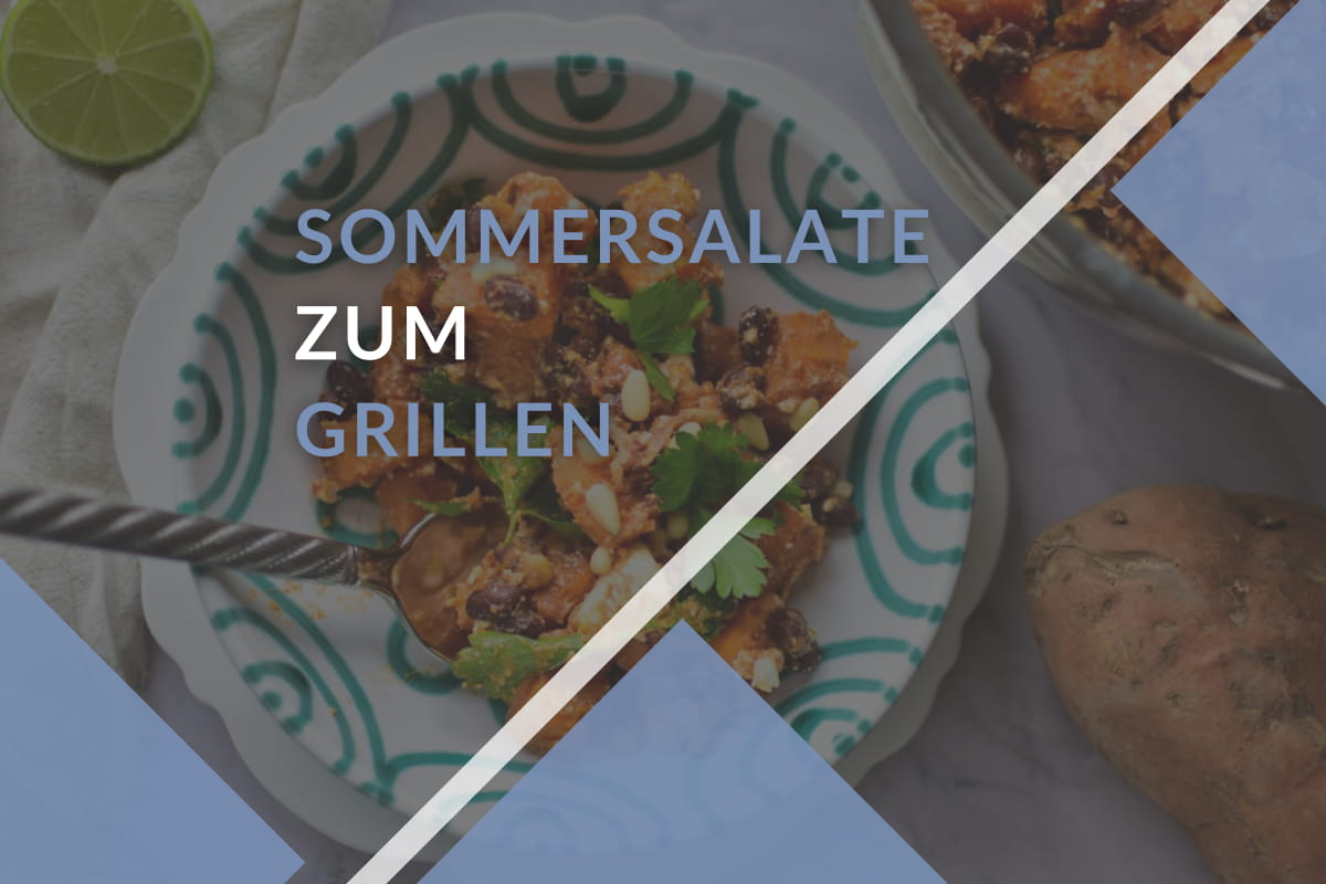 Sommersalate zum Grillen – lecker und einfach