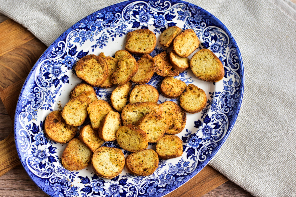 Bagel Chips in der Heißluftfritteuse: Ultimativer Knuspersnack