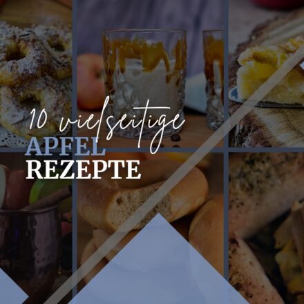 Vielseitige Apfel Rezepte: Köstliche Ideen für süße Desserts, herzhafte Snacks und wärmende Getränke im Herbst und Winter.