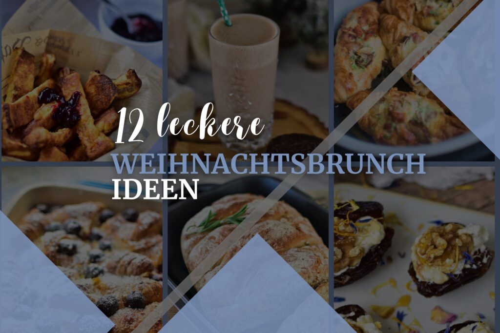 Rezeptsammlung mit Ideen für den Weihnachtsbrunch