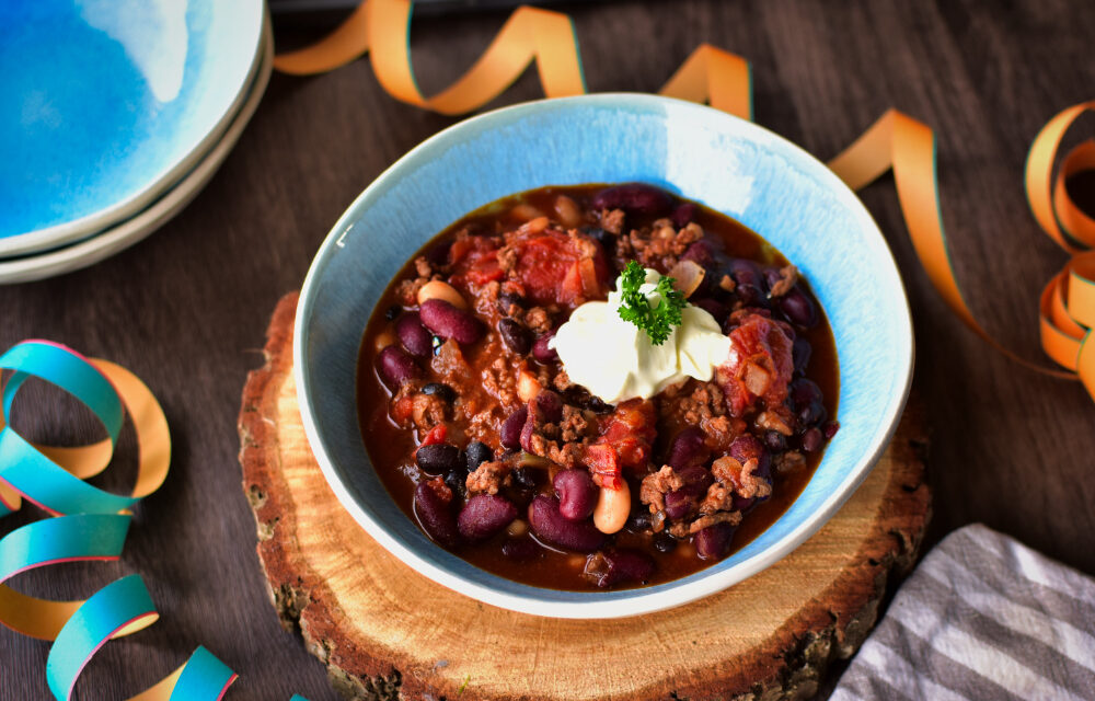 Chili con Carne Partyrezept: Einfach, würzig und mit Kaffee