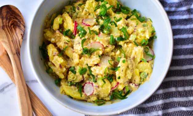 Cremig deftiger Obazda-Kartoffelsalat