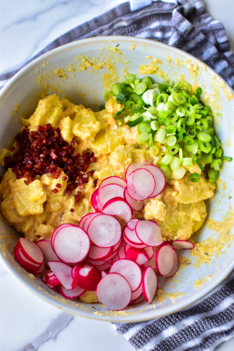 Cremig deftiger Obazda-Kartoffelsalat