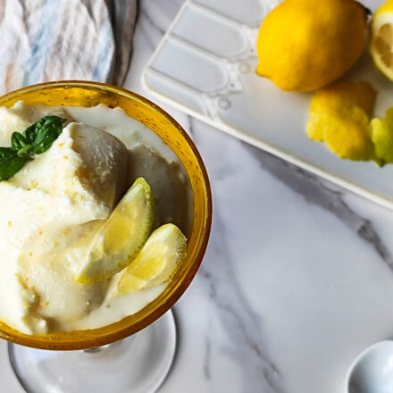 Cremiges Limoncello Eis Rezept im Ninja Creami – erfrischend, zitronig und perfekt für den Sommer.