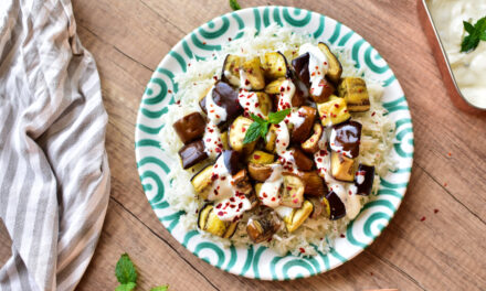 Aubergine in der Heißluftfritteuse – einfach und saftig