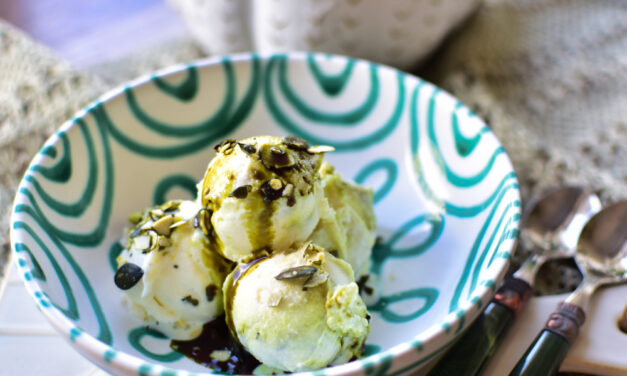 Kürbiskern-Eiscreme aus der Ninja Creami (Deluxe)* – Herbst zum Löffeln