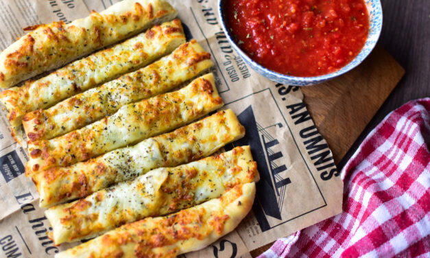 Pizza Snack Airfryer: käsige Pizzastangen