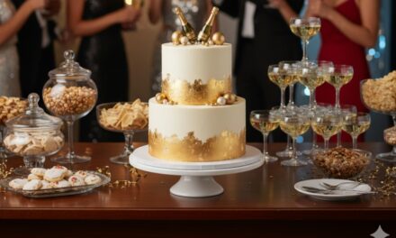 Silvestertorte mit Champagner – Edle Torte für den perfekten Jahreswechsel