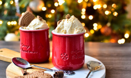 Ninja Creami Deluxe* Weihnachtseis – cremiges Apfel-Zimt-Eis mit Spekulatius