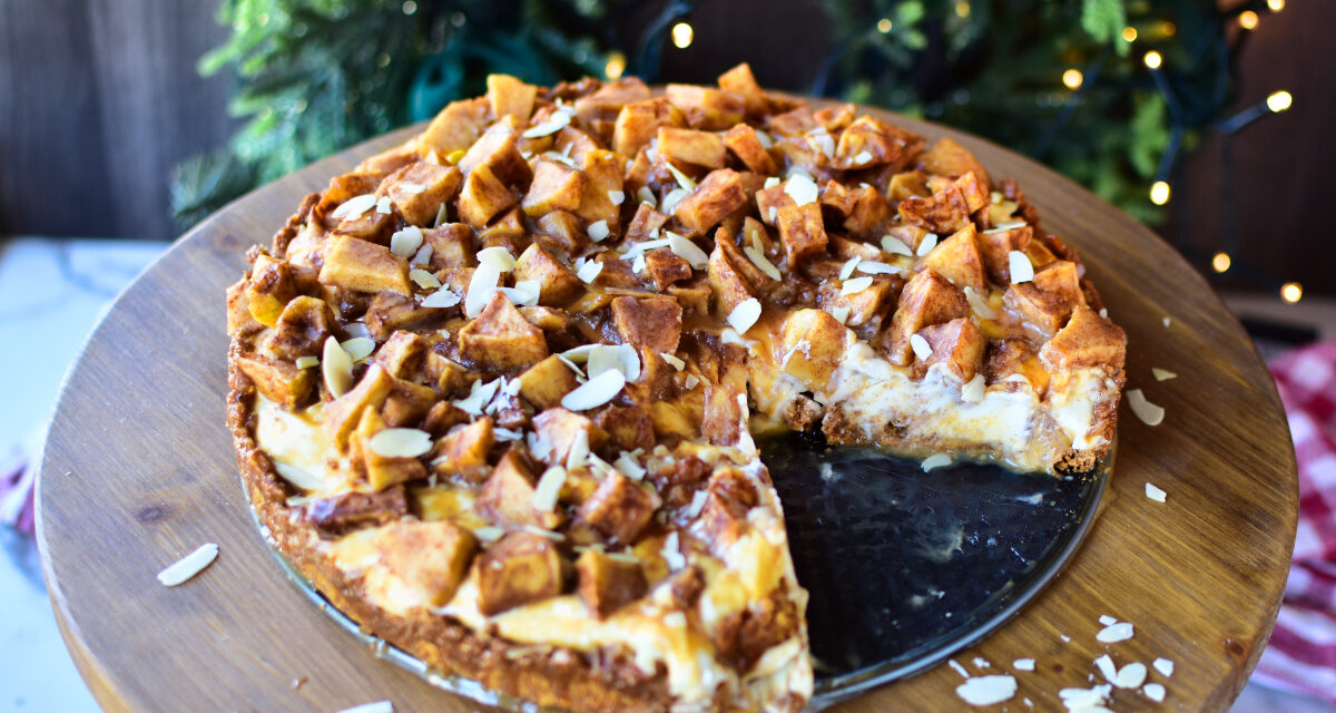 Bratapfel-Cheesecake – das himmlische Winter-Dessert mit dem Airfryer