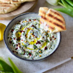 Bärlauch Dip Rezept mit Whipped Feta