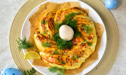 Blätterteigkranz mit Lachs aus dem Airfryer: Dein ultimativer Brunch-Liebling