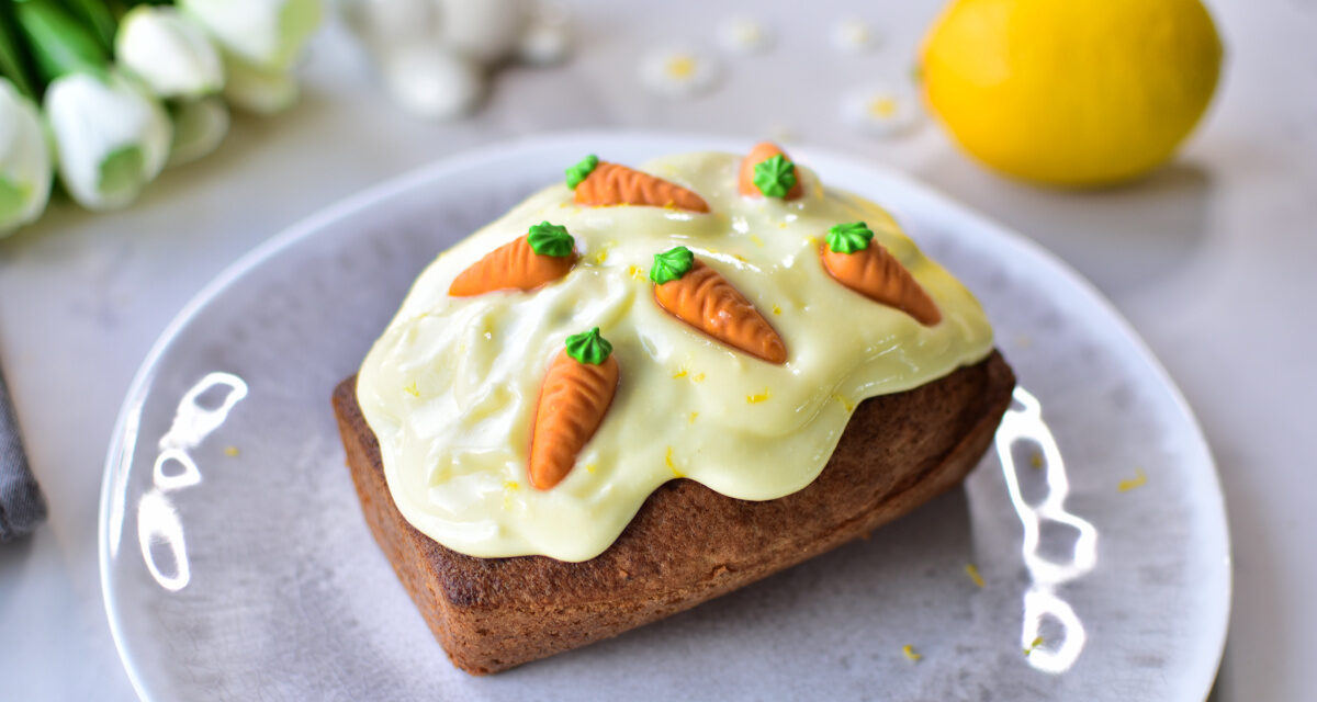 Karottenkuchen im Airfryer – super saftig & zitronig