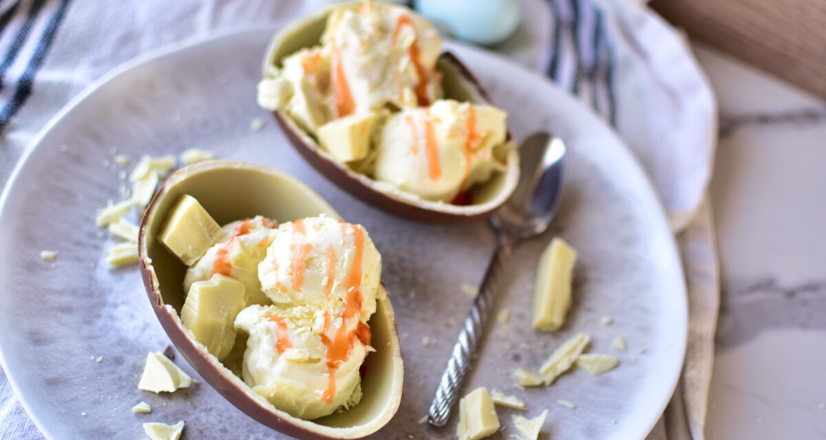 Ninja Creami Deluxe * Weiße Schokolade Eis