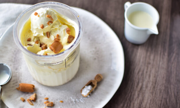 Einfaches Eis für den Ninja Creami (Deluxe)*: Cremiges Toffee-Meersalz Eis